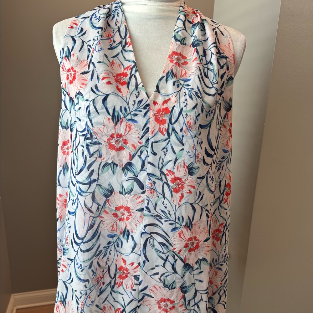 Cabi Stem Blouse. Floral print. Size XL.